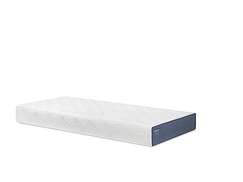 TEMPUR EASE Roll-Matratze 90 x 200 cm - Höhe 18 cm mit Memory Foam, Liegegefühl mittelfest, waschbarer Bezug, Weiß im Sale