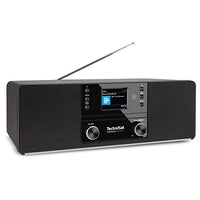 Thumbnail for TechniSat DIGITRADIO 370 CD BT - Stereo Digitalradio (DAB+, UKW, CD-Player, Bluetooth, Farbdisplay, USB, AUX, Kopfhöreranschluss, Kompaktanlage, Wecker, 10 Watt, Fernbedienung) schwarz