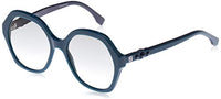 Thumbnail for Fendi Sonnenbrille FF 0270/S ZI9/9O Groß Sonnenbrille 56, Blau im Sale