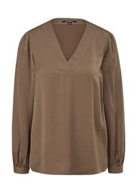 Thumbnail for comma Damen 2142827 Bluse, 8613 braun, 38 im Sale