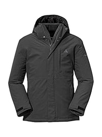 Thumbnail for Schöffel Herren Insulated Jacket Bastianisee M, funktionale Winterjacke mit abnehmbarer Kapuze, wasserdichte und windabweisende Outdoor Jacke aus 4-Wege-Stretch, black, 46 im Sale