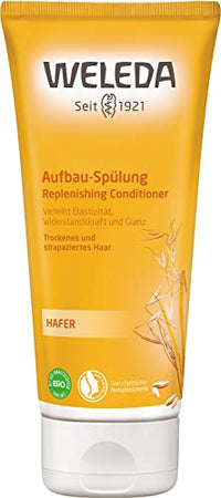 Thumbnail for WELEDA Bio Hafer Aufbau-Spülung, Pflege Haarspülung verleiht Elastizität, Widerstandsfähigkeit und Glanz, das Naturkosmetik Haaröl verbessert die Kämmbarkeit (1 x 200 ml) im Sale