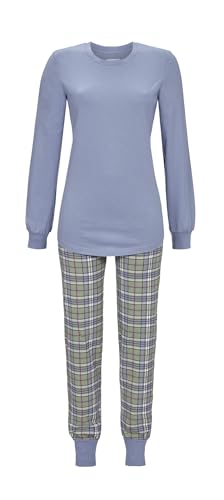 Ringella Pyjama mit Strickbündchen Farbe Jeans, im Sale