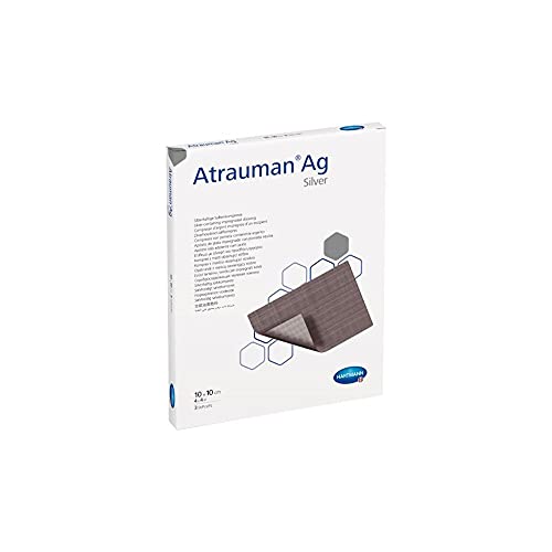 Paul Hartmann AG Atrauman Salbenkompressen, Weiß, 10 stück, Pack of 10