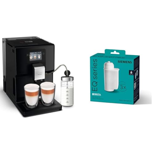 Krups Intuition Preference Kaffeevollautomat mit Milchschlauch & Siemens BRITA Intenza Wasserfilter TZ70033A,verringert den Kalkgehalt des Wassers im Sale