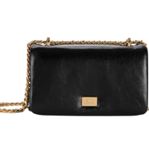 Elisabetta Franchi Kleine schwarze Puffy Tasche mit Schultergurt, Schwarz , 19 x 11,5 x 6 cm im Sale