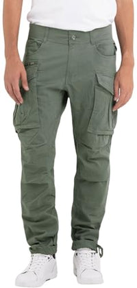 Thumbnail for Replay Herren M9873a Joe Comfort Cotton Twill Hose, Black 098, 33W / 32L EU im Sale