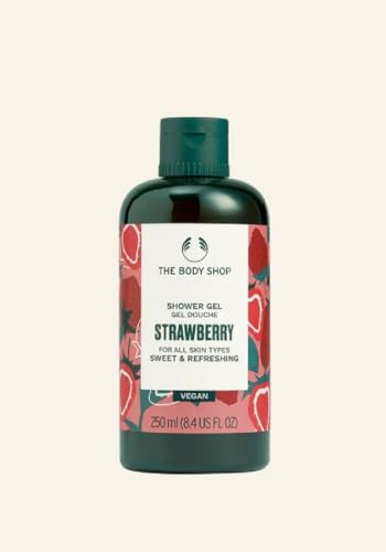 Body shop shower gel strawberry 250ml im Sale