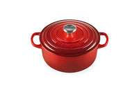 Thumbnail for Le Creuset Signature Gusseisen-Bräter mit Deckel, Ø 20 cm, Rund, Für alle Herdarten und Induktion geeignet, Volumen: 2,4 l, 3,092 kg, Kirschrot, 21177200602430 im Sale