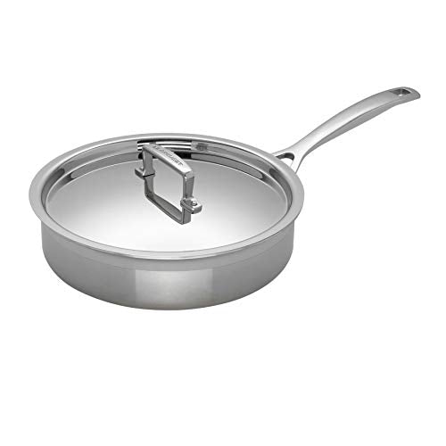 Le Creuset Sauteuse aus 3-ply Edelstahl, Ø 28 cm, 96100928000000 im Sale