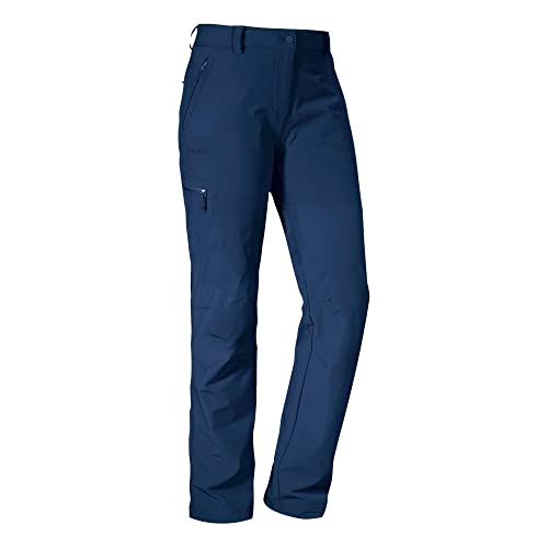 Schöffel Damen Pants Ascona, leichte und komfortable Wanderhose für Frauen, vielseitige Outdoor Hose mit optimaler Passform und praktischen Taschen, dress blues, 38 im Sale