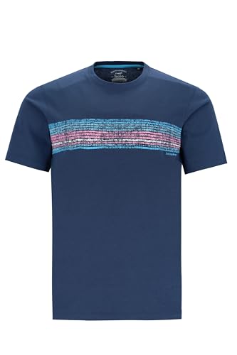 Hajo H T-Shirt RH Quermotiv admiralsblau - 3 im Sale