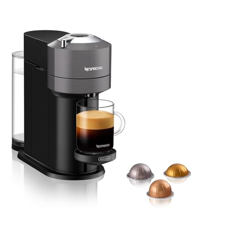 Nespresso De'Longhi ENV 120.BWAE Vertuo Next Premium Kaffeekapselmaschine mit Milchaufschäumer, Braun im Sale