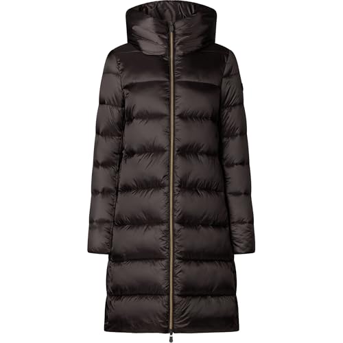 Save The Duck Damen Lysa Mantel, brown black, im Sale