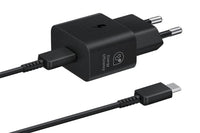 Thumbnail for Samsung Schnellladeadapter, Energieeffizientes Ladegerät mit USB-C Datenkabel, 25 Watt, Schwarz, EP-T2510 im Sale