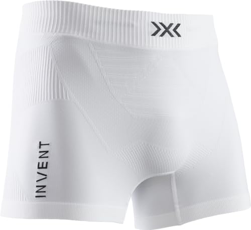 X-Bionic Herren Invent Boxer Shorts, Arctic White/Opal Black, im Sale