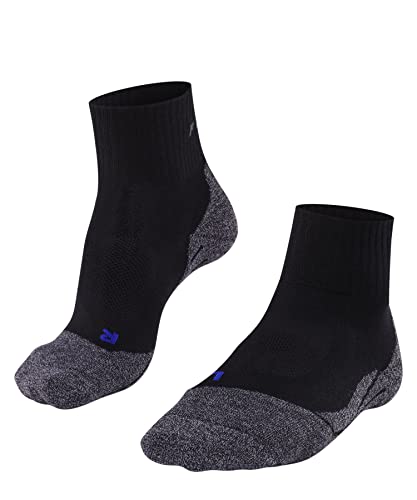 FALKE Herren Wandersocken TK2 Explore Cool Short M SSO Funktionsgarn antiblasen dick 1 Paar, Schwarz (Black-Mix 3010), 42-43 im Sale