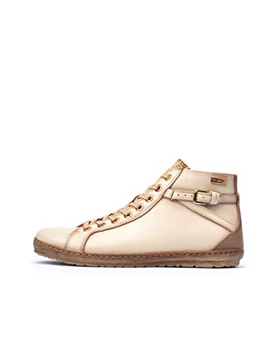 Pikolinos Sneakers in Leder Lagos für Frauen Farbe Beige im Sale