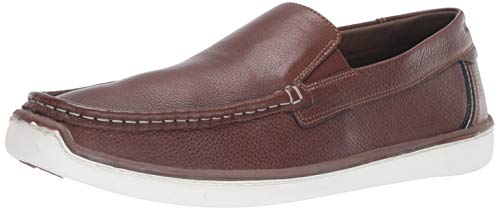 Hush Puppies Herren Toby Venetian Sneaker, Sattel braun Leder, 40 EU