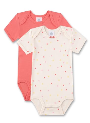 Sanetta Baby-Mädchen 324300 Doppelpack Body halbarm, Sheer pink, 98 im Sale