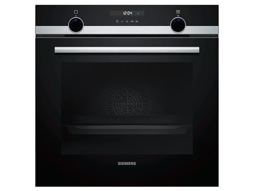 Siemens HB517ABS0 iQ500 Einbau-Elektro-Backofen / Edelstahl / A / cookControl10 / Schnellaufheizung / 3D Heißluft plus, Schwarz im Sale