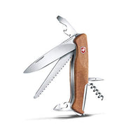 Thumbnail for Victorinox Schweizer Taschenmesser Ranger 55, Swiss Army Knife, Multitool, 10 Funktionen, Feststellklinge, Dosenöffner, Schraubendreher im Sale