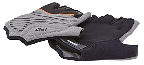 Prophete Fahrrad-Handschuhe, für Damen und Herren, Halbfinger mit Geleinlage, im Sale