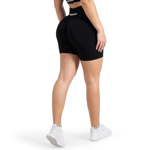 SMILODOX Shorts Leggings Damen - Cetrina Scrunch Radlerhose kurz Damen - Shaped Fit Kurze Sporthose, Hotpants Damen Booty Scrunch, elastischer Bund, angenehm auf der Haut im Sale