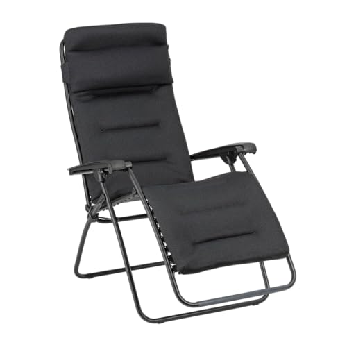 Lafuma Gepolsterde Zero-Gravity Relaxstoel, Relaxstoelen, Zwart