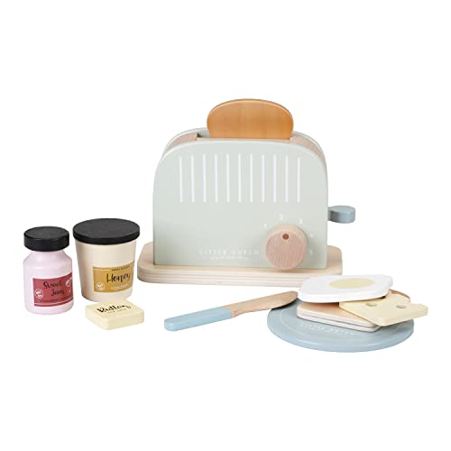 Little Dutch FSC Holz Toaster Set 10-teilig (Mehrfarbig) im Sale