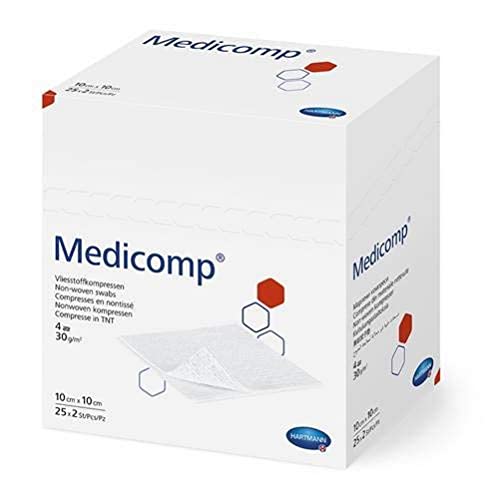 HARTMANN 4218314 Medicomp Unsteril, 6fach, 5cm x 5cm, 100 Stück