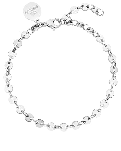 Purelei Pure Armband (Silber) – Elegantes, verspieltes Damen Armband – Edelstahl – Verstellbare Länge 16-19 cm – Hawaiianisch inspiriert & wasserfest im Sale