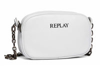 Thumbnail for Replay Damen Handtasche aus Kunstleder, Optical White 001 (Weiß), Onesize im Sale