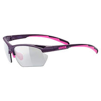 Thumbnail for uvex sportstyle 802 V small - Sportbrille für Damen und Herren - selbsttönend - beschlagfrei - purple pink/smoke - one size