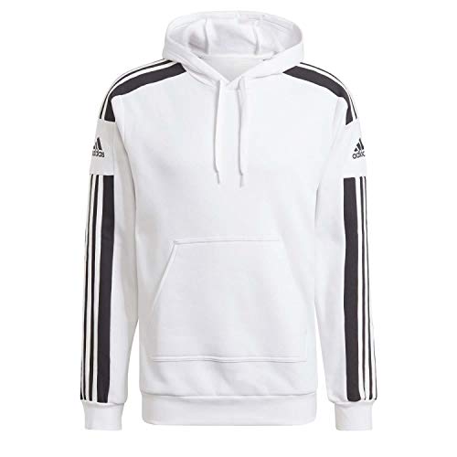 adidas Mens Hoody Fullzip Sq21 Sw Hood, Tmpwrd/White, HC6282, EU im Sale