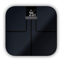 Thumbnail for Garmin Index S2 Smart Waage – misst das Gewicht, Gewichtstrend, Körperfettanteil, Muskelmasse, BMI. Mit WLAN, Garmin Connect App-Anbindung und für bis zu 16 Personen, Schwarz