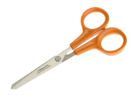 Fiskars Hobbyschere, Länge: 13 cm, Für Rechts- und Linkshänder, Rostfreie Stahl-Klinge/Kunststoff-Griffe, Orange, Classic, 1005154 im Sale