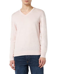 Thumbnail for HACKETT LONDON Herren Cotton Cashmere V Pullover, Grn Formschnitt, im Sale