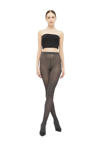 Thumbnail for Wolford Velvet De Luxe 50 Strumpfhose Grau (Anthracite 7221), Small im Sale