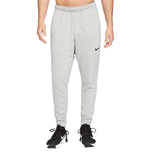 Nike Herren Nk Df Pnt Taper Fl Pants, Dk Grey Heather/Black, EU im Sale