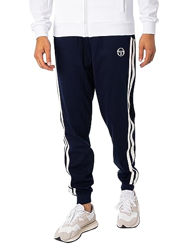 Sergio Tacchini Herren Neue Damarindo Track Jogger, Blau, im Sale