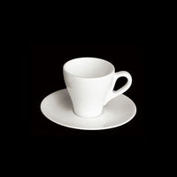 Thumbnail for Dibbern Classic Espresso Untertasse aus Fine Bone China Porzellan in der Farbe Weiß mit einem Durchmesser 11,3cm, 0110300000