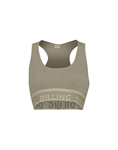 Dilling Damen Sport BH aus Merinowolle Seenebel 46 im Sale