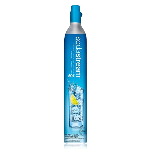 SodaStream Reservezylinder (1x CO2-Zylinder für 60L Sprudelwasser), Mehrfarbig, 1 - Pack