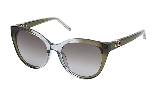 Escada Damen Sesd87 Sonnenbrille, Green Grad. Blau, 70 im Sale