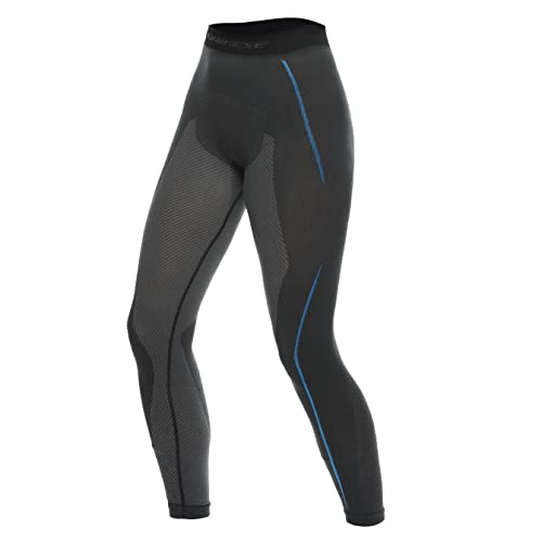 Dainese Damen Dry Pants Lady Baselayer-Hose, Schwarz/Blau, L/XL