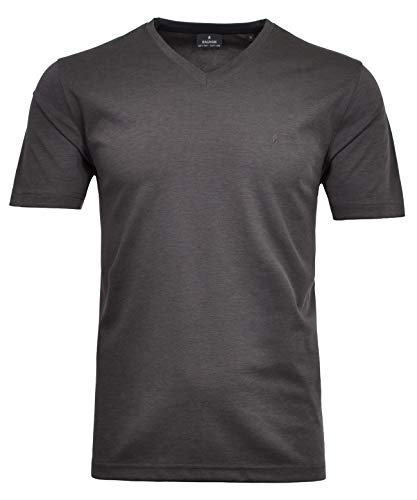 RAGMAN Herren T-Shirt Softknit Uni, Pflegeleicht L, Gelb-050 im Sale