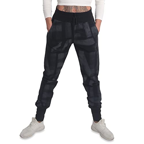 Yakuza Damen Branded Lite Jogginghose, Schwarz, im Sale