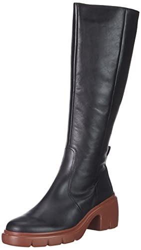 Högl Damen BLAKE Kniehohe Stiefel, Nut, 38.5 EU Weit im Sale