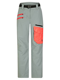 Thumbnail for Ziener Mädchen Aileen Ski-Hose, Schnee-Hose | wasserdicht, Winddicht, warm, Gray Seal Ripstop, 140 im Sale